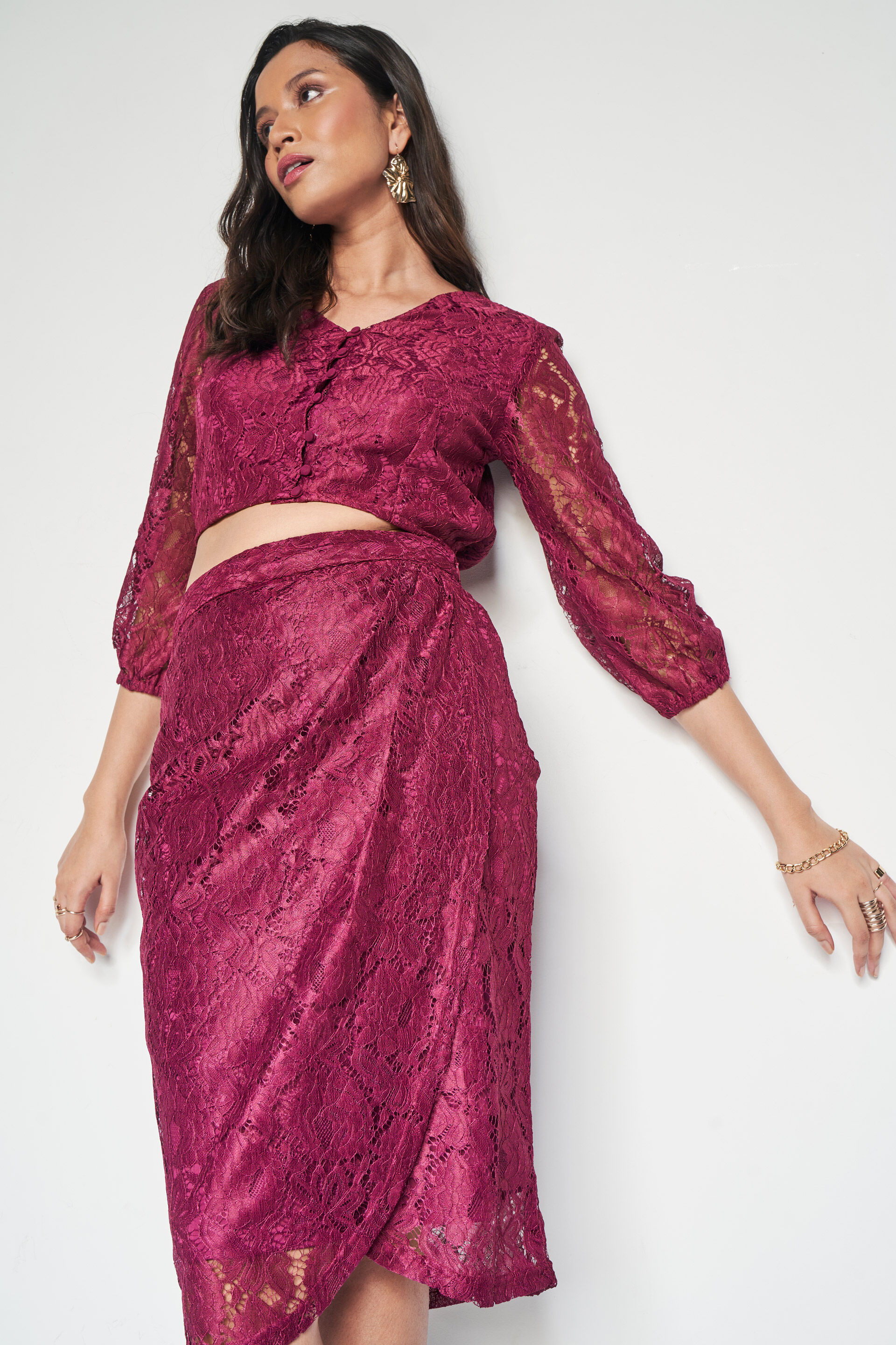 Merlot Mystique Co-ords Set, Wine, image 4